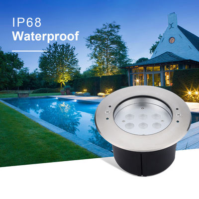 Nieuwe aankomst IP68 waterdicht roestvrij staal 316L onderwater zwembad lampen ingebouwd 6W wit LED onderwaterlamp
