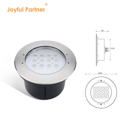 Fabrieksdirect IP68 Waterdicht Roestvrij staal 316L Onderwater zwembadverlichting 12W LED Inground Uplight