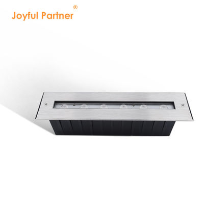 Nieuwe rechthoekige heldere asymmetrische straal IP68 SS316L onderwater licht LED onderwater licht lineaire inground licht muur werd