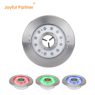 Onderwater fonteinlamp IP68 12W 24W 36W Warm White RGB roestvrij staal 316L