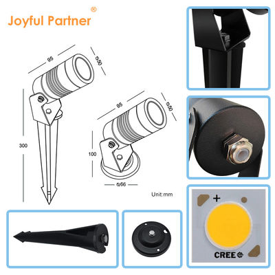 IP65 Aluminium LED Tuin Spike Lampen COB LED verlichten uw buitenlandschap