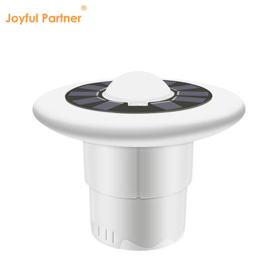 IP68 waterdicht afstandsoplaadbaar temperatuurscherm RGB zonne-zwembadverlichting voor zwembadfeest