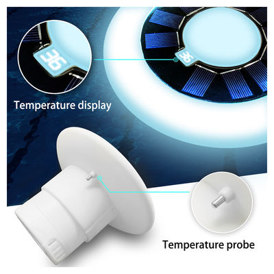 RGB zonne-duik afstandsbediening IP68 zwembad Automatische kleurverandering UFO drijvend licht