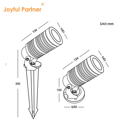 Moderne tuinverlichting LED Spot Spike Light Outdoor Tree Landscape Light Waterdicht LED Verlichting LED Spot