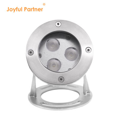 LED onderwater spot lichten 3x2W RGBW 4in1 roestvrij staal 316SS IP68 straalhoek 60 graden 12 volt