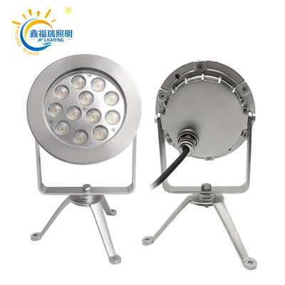 CE ROHS-certificering DC 24V IP68 Fabrieksvoorziening 12X1W LED enkelkleurig onderwater laagspanningspoellicht