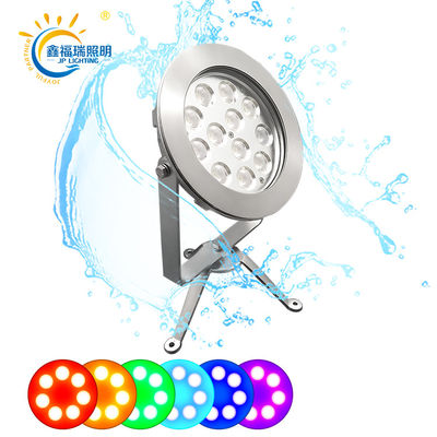 CE ROHS-certificering DC 24V IP68 Fabrieksvoorziening 12X1W LED enkelkleurig onderwater laagspanningspoellicht