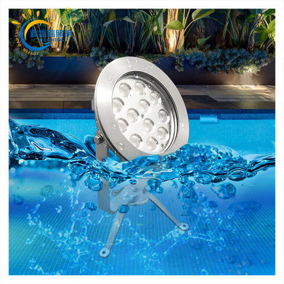 CE ROHS-certificering DC 24V IP68 Fabrieksvoorziening 12X1W LED enkelkleurig onderwater laagspanningspoellicht
