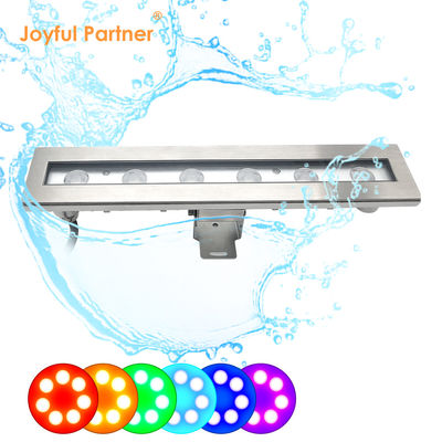 Fabriek rechtstreeks leveren IP 68 Input Voltage 24VDC 6X1W LED Single Color Beam Angle 8 Degree Pond LED Lampen