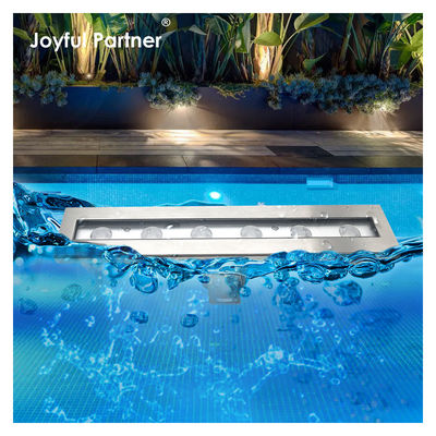 Fabriek rechtstreeks leveren IP 68 Input Voltage 24VDC 6X1W LED Single Color Beam Angle 8 Degree Pond LED Lampen