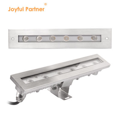 2024 Nieuwe upgrade 316 roestvrij staal 18 watt IP68 Waterdicht vijver LED-lichten Onderwater met bevestigingssteun