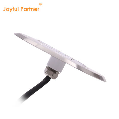 LED zwembadverlichting IP68 Wit/warm Wit 316 roestvrij staal cover 6W SMD 2835 63Pcs