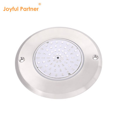 LED zwembadverlichting IP68 Wit/warm Wit 316 roestvrij staal cover 6W SMD 2835 63Pcs