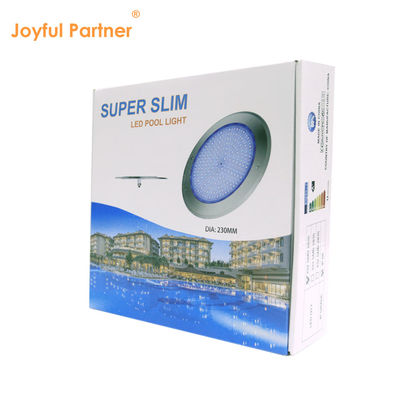 2024 Hot Selling IP68 Super Thin 7.5mm AC12V 316 Roestvrij staal RGBW SMD LED Onderwater zwembad licht met afstandsbediening