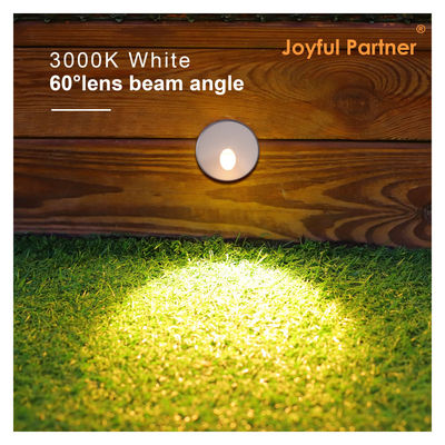 2W LED-vergrendeld licht DC24V Staplichten Warm Wit IP65 Waterdicht Wandlicht Trap met plastic montage