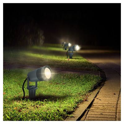 Duurzame koude witte DC12v 24V buitenlandschapsverlichting voor patio met 4,9FT elektrisch koord
