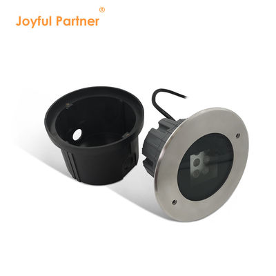 Buiten Led Dekverlichting IP67 Volledige aanpassing Diffuus Gehard Glas DC24V Voor Tuinen Paden