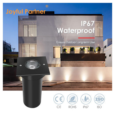 DC AC COB Led Aluminium Vierkante Vorm 304ss Front Cover LED Ground Light Voor Tuin