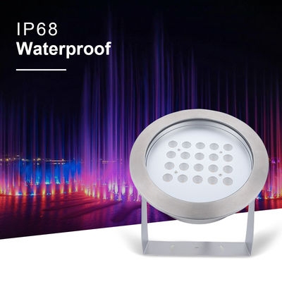 LED onderwater spot lichten 40W roestvrij staal 316 IP68 Warm wit enkelkleurig