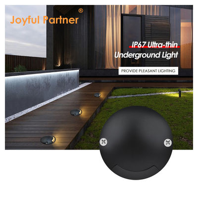 Een zijkant zicht Begraven Mini LED Ultra dun ondergrondse licht IP67 waterdicht voor pad