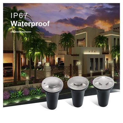 Een Twee Vier Manieren Makkelijk Verzamelen Waterdicht 220V CREE COB LED IP67 LED Mini Tuin Ondergrondse Verlichting