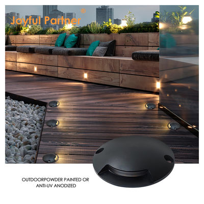 IP67 Inground Deck Light Mini Kleine grootte 1W Aluminiummateriaal DC24V Voor pretpark Tuin