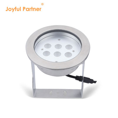 Onderwater Led Spotlight Roestvrij staal 316L 24W RGBW 4in1 IP68 Waterdicht DC 24v Hoog licht