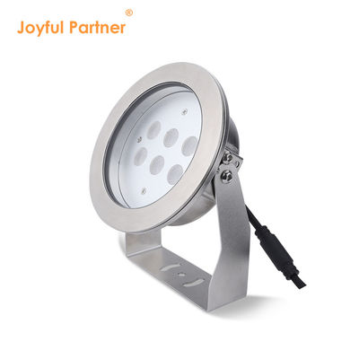 Onderwater Led Spotlight Roestvrij staal 316L 24W RGBW 4in1 IP68 Waterdicht DC 24v Hoog licht