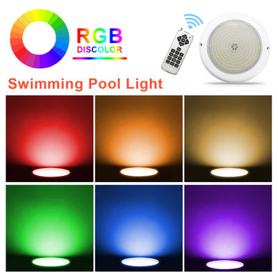 LED zwembad licht afstandsbediening kleurverandering 18W PAR56 IP68 Waterdicht Wand gemonteerd