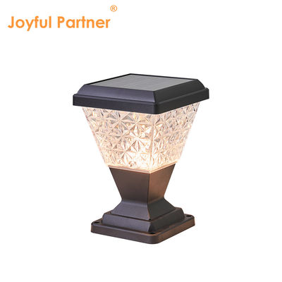 LED Solar Courtyard Light IP65 Buiten waterdicht 3.5W 2200mAh Anti-UV materiaal Plastic met PC-lens voor veranda pad