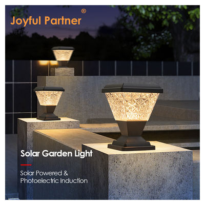 Solar Pillar Light 150lm/W Anti UV PC Housing afstandsbediening 6500K