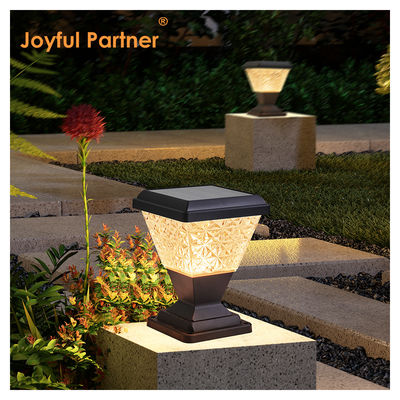 Solar Pillar Light 150lm/W Anti UV PC Housing afstandsbediening 6500K