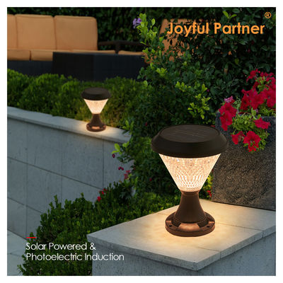 Zonne-energie licht vierkant Ronde vorm DIA 200mm * 260mm RGB afstandsbediening voor de tuin