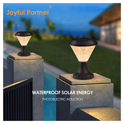 Zonne-energie licht vierkant Ronde vorm DIA 200mm * 260mm RGB afstandsbediening voor de tuin