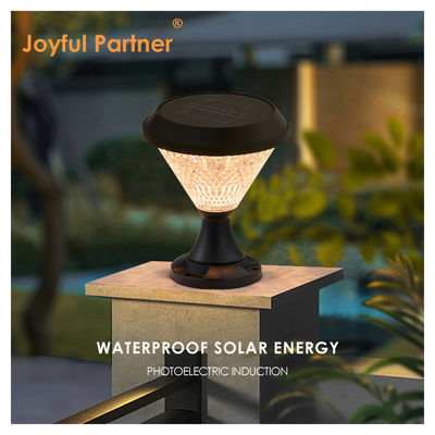 Buitenzolenergie Tuinlamp ABS Materiaal Epistar SMD DIA 245mm IP65 APP Gecontroleerd Europese stijl