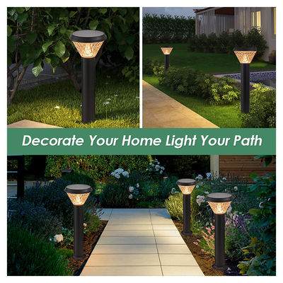Solar Pathway Lighting met afstandsbediening Langdurige prestaties 5W Warm White Solar Charging met Auto ON/OFF
