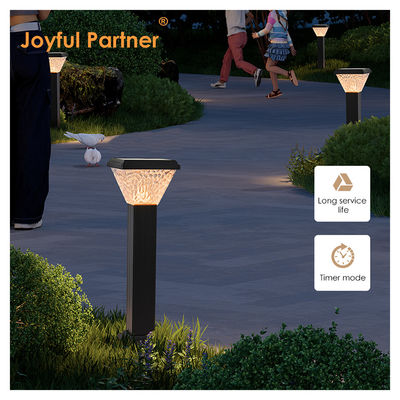 2024 LED Solar Outdoor Pathway Light IP65 Hoge helderheid Wit RGB Kleur met zonnepaneel Zonneoplaad
