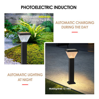 2024 LED Solar Outdoor Pathway Light IP65 Hoge helderheid Wit RGB Kleur met zonnepaneel Zonneoplaad