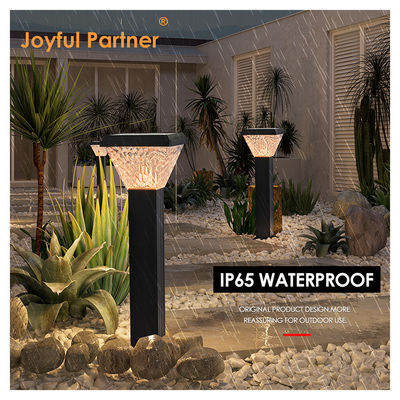 2024 LED Solar Outdoor Pathway Light IP65 Hoge helderheid Wit RGB Kleur met zonnepaneel Zonneoplaad