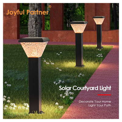 2024 LED Solar Outdoor Pathway Light IP65 Hoge helderheid Wit RGB Kleur met zonnepaneel Zonneoplaad