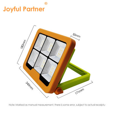 IP65 Waterdicht LED Zonnewerklamp 5054 Epistar LED 1000LM Met 7500mAh Batterij Oplaadbaar