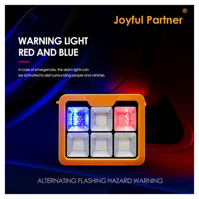 IP65 Waterdicht LED Zonnewerklamp 5054 Epistar LED 1000LM Met 7500mAh Batterij Oplaadbaar