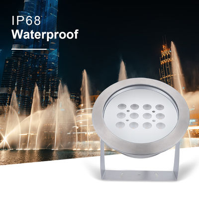 Onderwaterlamp Waterfontein IP68 RGB Engineering Verlichting DMX 512 DC 24v SS 316L