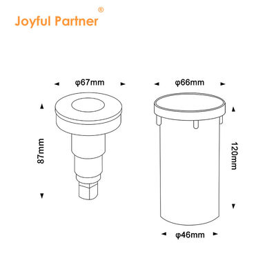 Outdoor Led RGB onderwaterlamp Laagspanning 3W 1W 2W LED IP68 roestvrijstalen voorkant