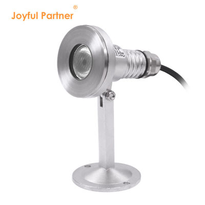 Waterdicht geleid onderwaterlicht DC24V 12V RGB met CE-certificaat montagebeugel IP68