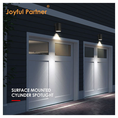 Buitenste wandverlichting Gegote aluminium IP65 Wall Mount Cylinder Design met gehard glas