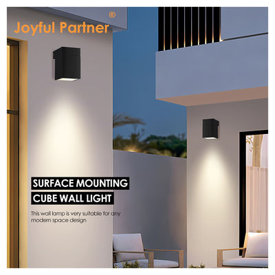 Buiten-Innen Muur Led Light Vierkante 8W DC 24v Warm White SMD LED Casting Aluminium Housing Multifunctional Beam Angle