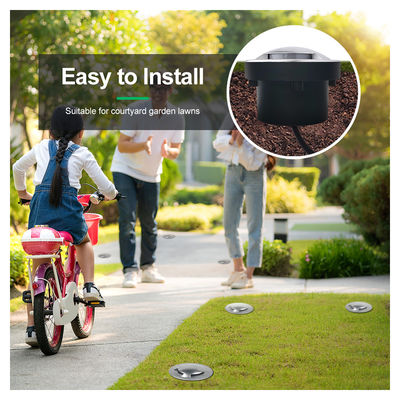 IP67 Ultra dun begraven inground uplight 12V 24V waterdicht deklicht ingebouwde grondlamp