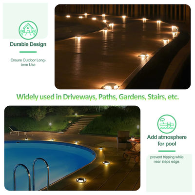 Joyful Waterproof ingebouwde LED-grondlicht Puur aluminium 6063 behuizing Eén Twee Vier Wijszijde Uitzending