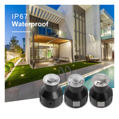SS316 Waterdicht Eén Twee Vier Zicht 3W LED Eénkleurig Landschapslicht Met CE ROHS-certificering